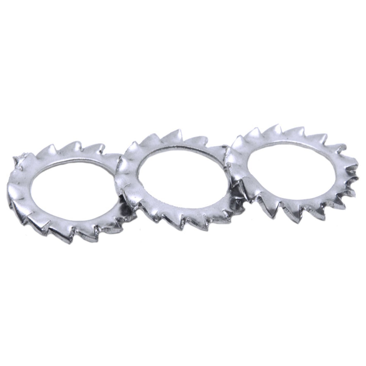 A2 Stainless Steel External Serrated Shakeproof Lock Washers DIN 6798A - M2