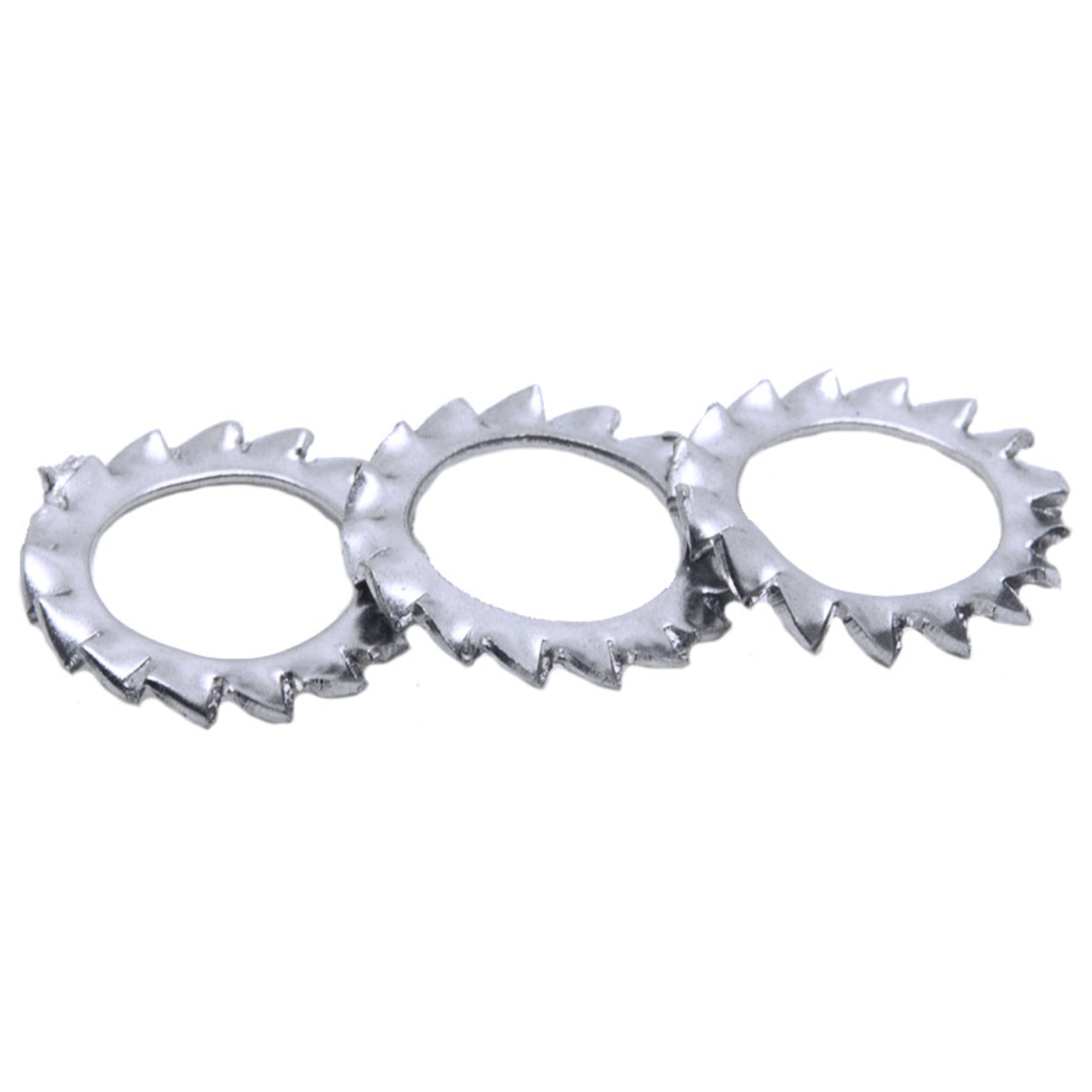 A2 Stainless Steel External Serrated Shakeproof Lock Washers DIN 6798A - M6