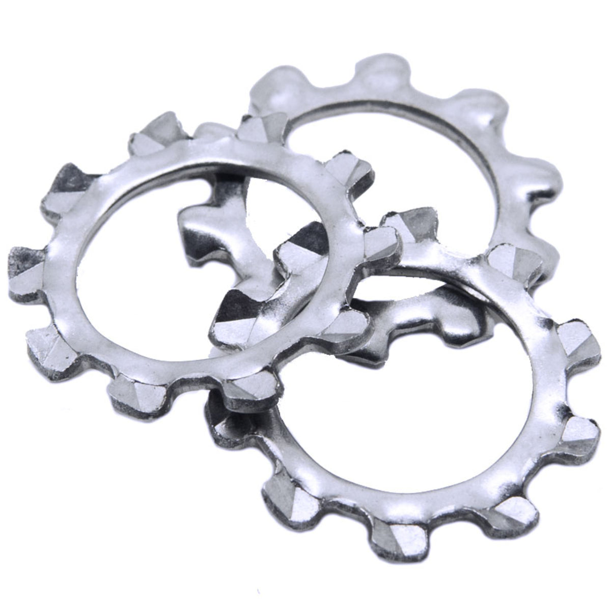A2 Stainless Steel External Toothed Lock Washers DIN 6797A - M2.5