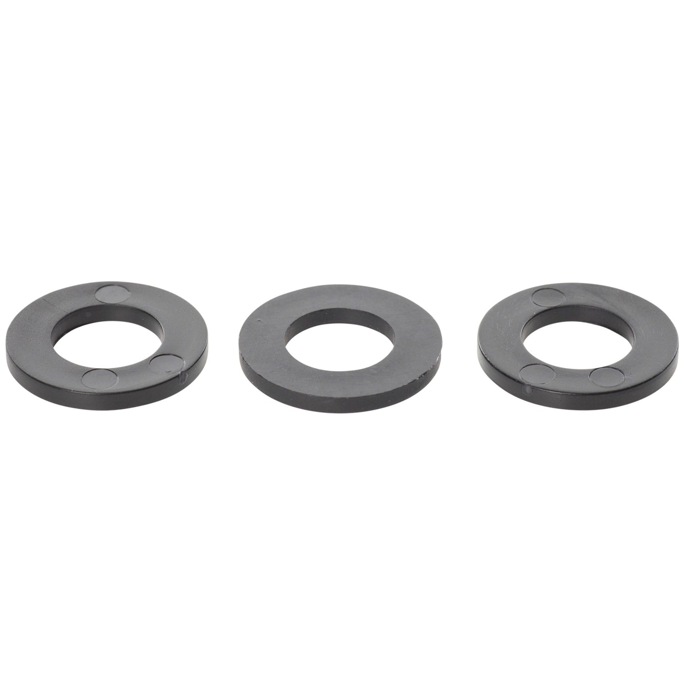 Black Nylon Flat Form A Washers DIN 125 - M2 x 5mm OD