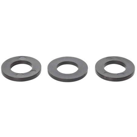 Black Nylon Flat Form A Washers DIN 125 - M2.5 x 6mm OD