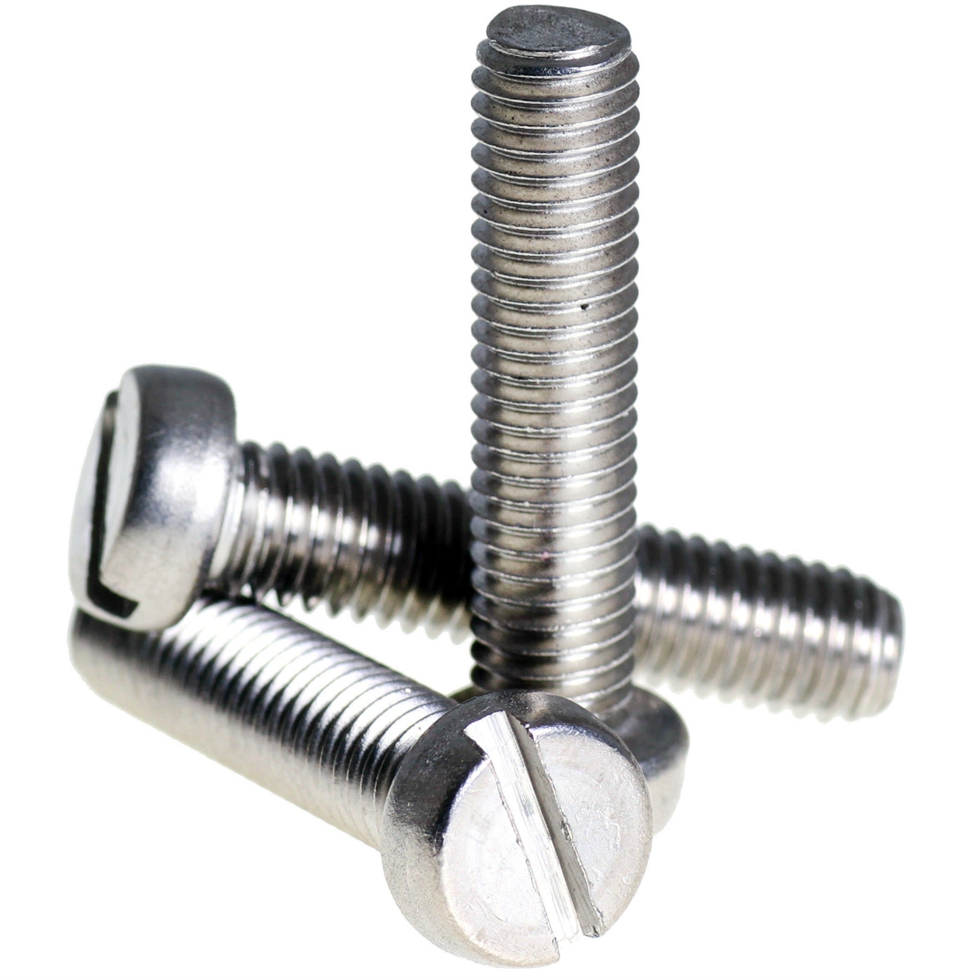 M3 a2 stainless steel slotted cheese head machine screws DIN 84