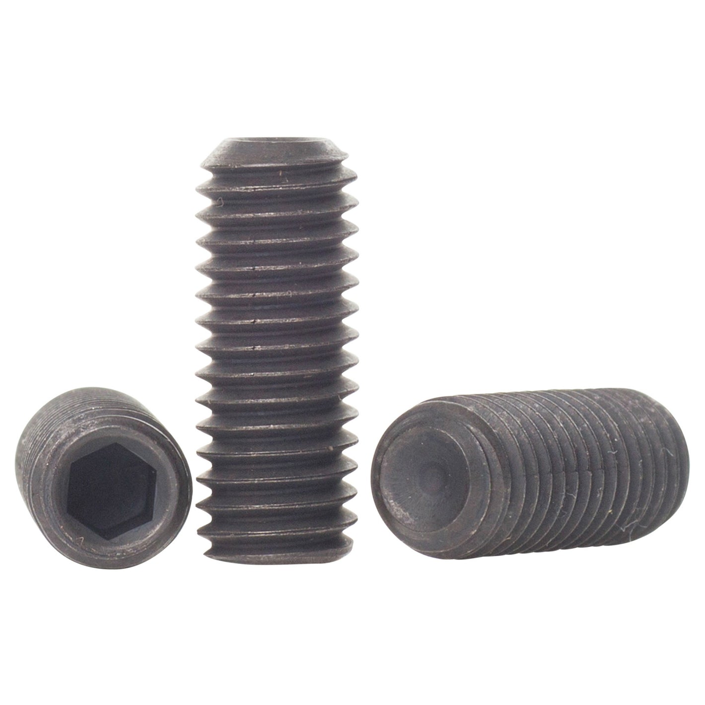 M2 self colour 14.9 high tensile cup point grub screws DIN 916