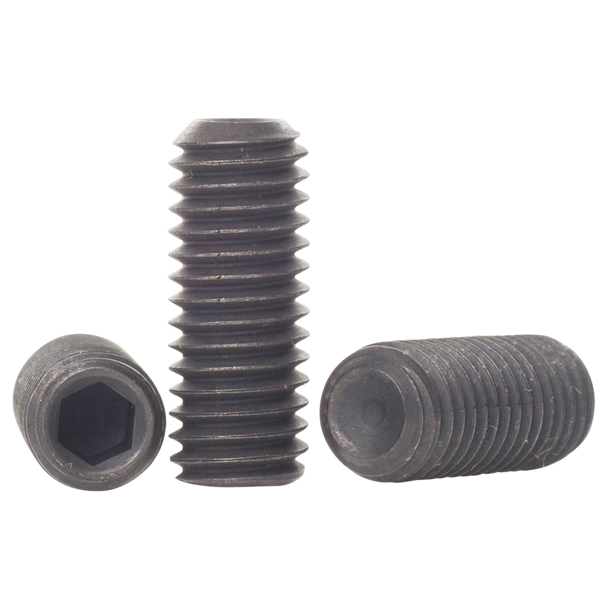 M3 self colour 14.9 high tensile cup point grub screws DIN 916