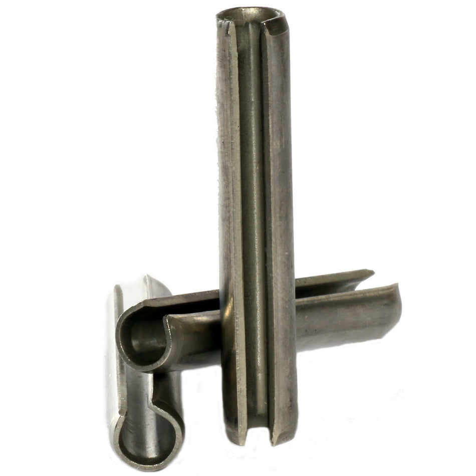 M1.5 a2 stainless steel slotted spring tension pins ISO 8752