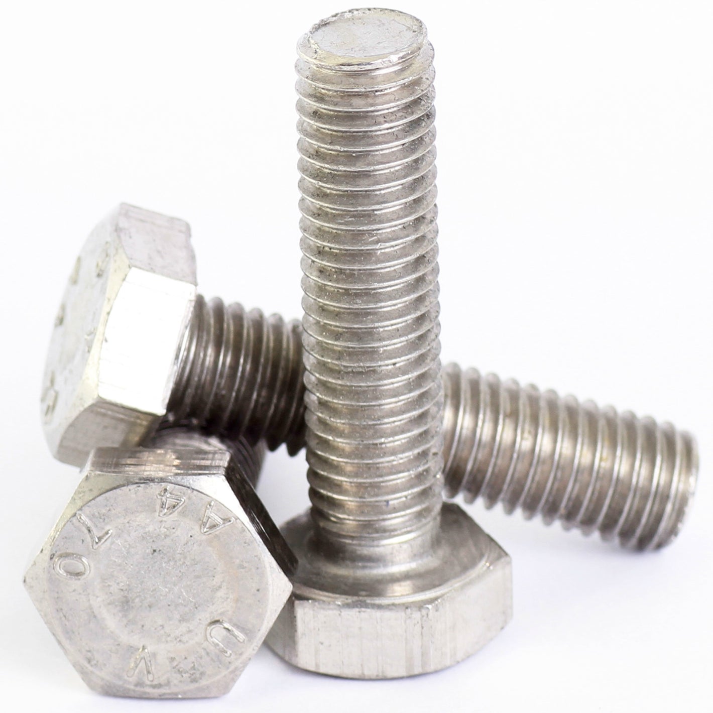 m6 a2 stainless steel fully threaded hex head set screws din 933