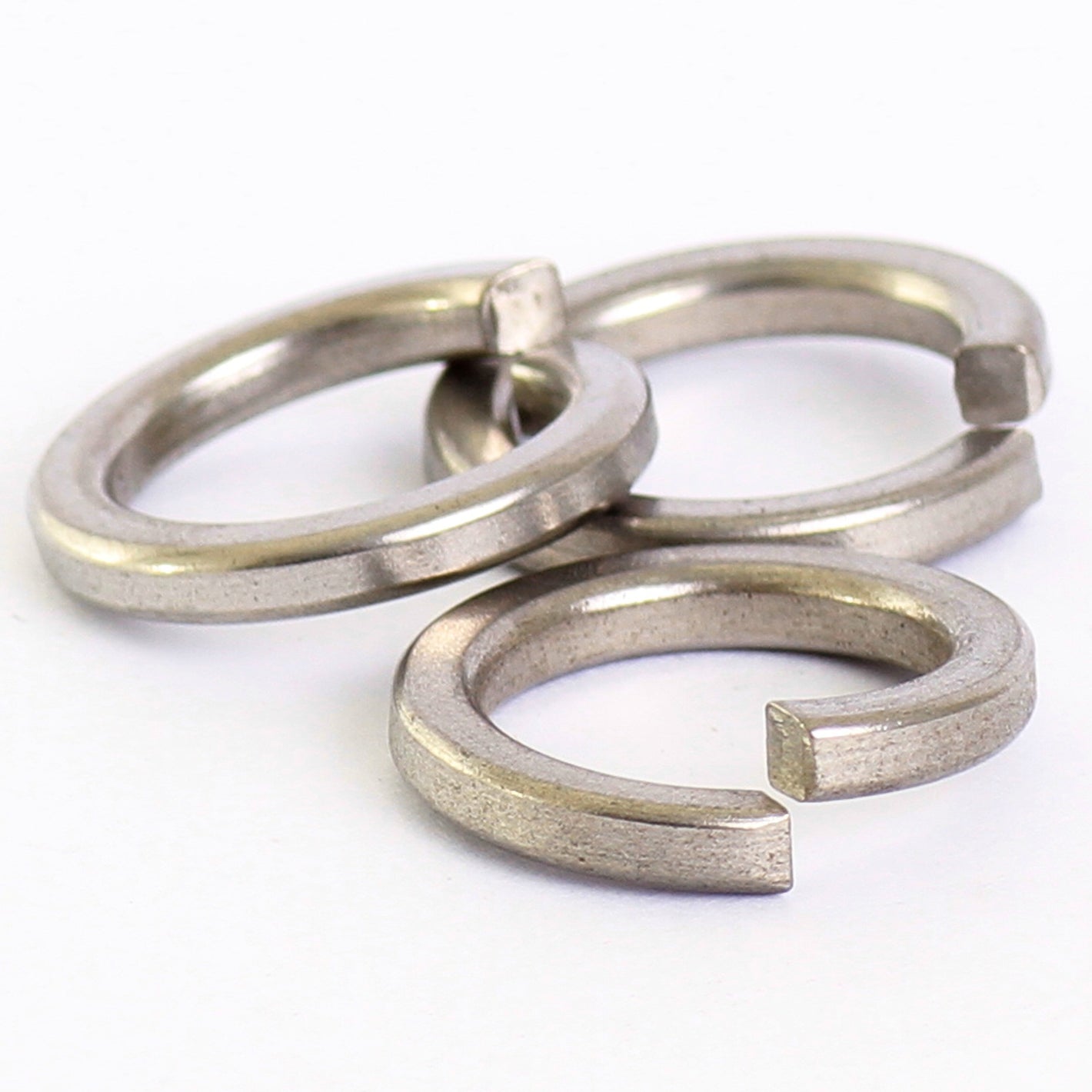 A4 Stainless Steel Square Section Spring Washers DIN 7980 - M3