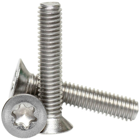 M4 a2 stainless steel torx countersunk machine screws ISO 14581