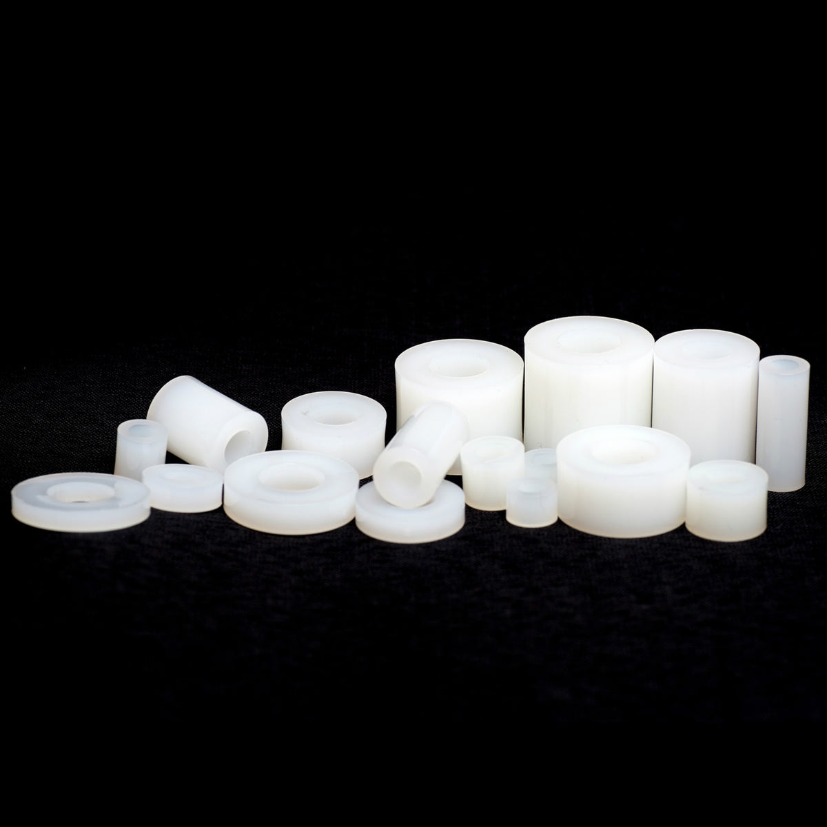 m4 white nylon spacers